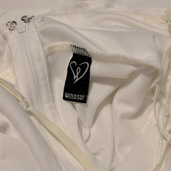 Windsor Mini White Dress - Picture 6 of 7